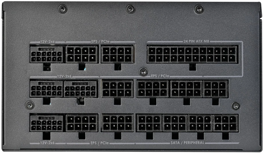 „SilverStone Hela 2500Rz Cybenetics Platinum“ maitinimo šaltinis, PCIe 5.0, ATX 3.1 - 2.500 W, juodas
