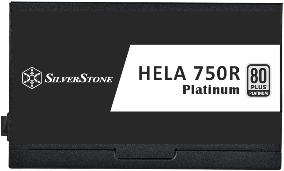 „SilverStone HELA 750R 80 PLUS Platinum“ maitinimo šaltinis, ATX 3.1, PCIe 5.1 – 750 vatų