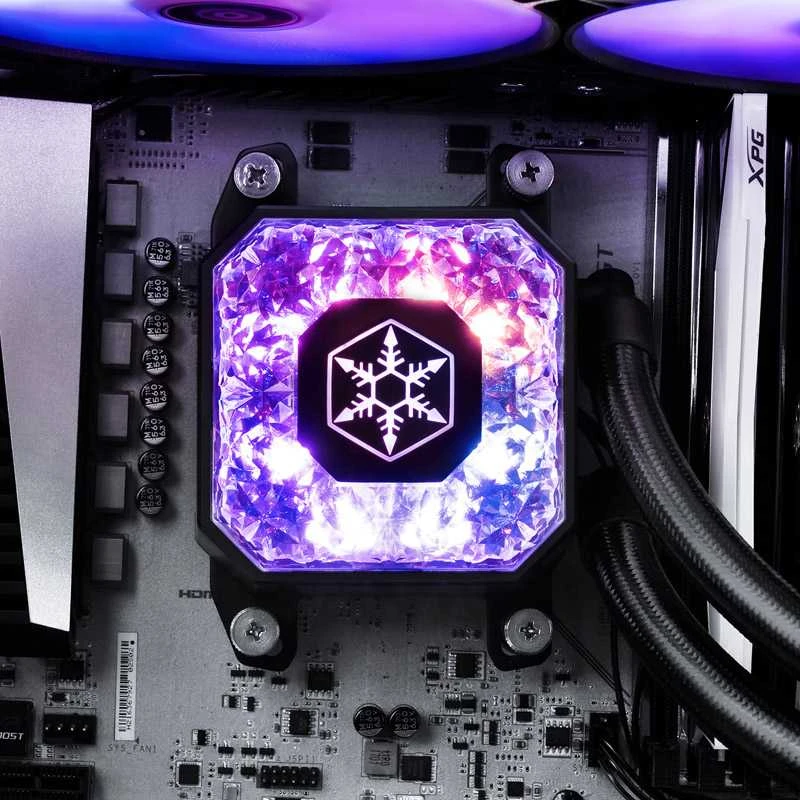 „SilverStone IceGem 360“ vandens aušinimas (SST-IG360-ARGB)