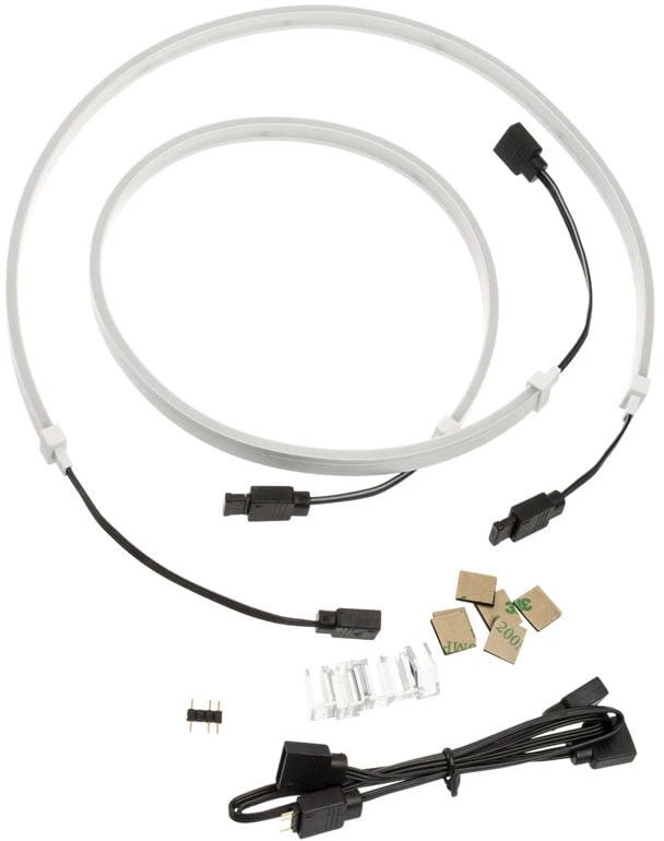 SilverStone Dwustronne paski LED ARGB LS04 2vnt.. (SST-LS04)