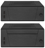 SilverStone Milo 10 Mini-PC-case, Mini-ITX - juodas