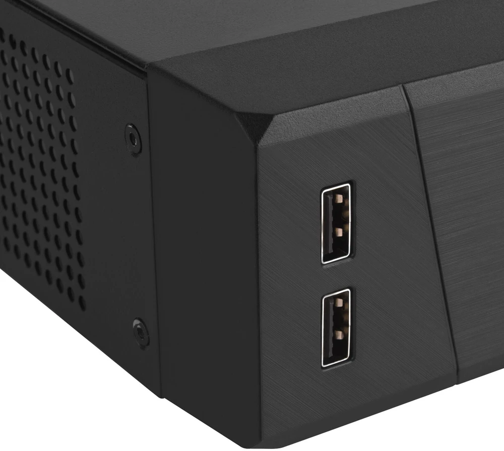 SilverStone Milo 10 Mini-PC-case, Mini-ITX - juodas