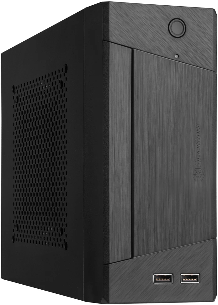 SilverStone Milo 10 Mini-PC-case, Mini-ITX - juodas