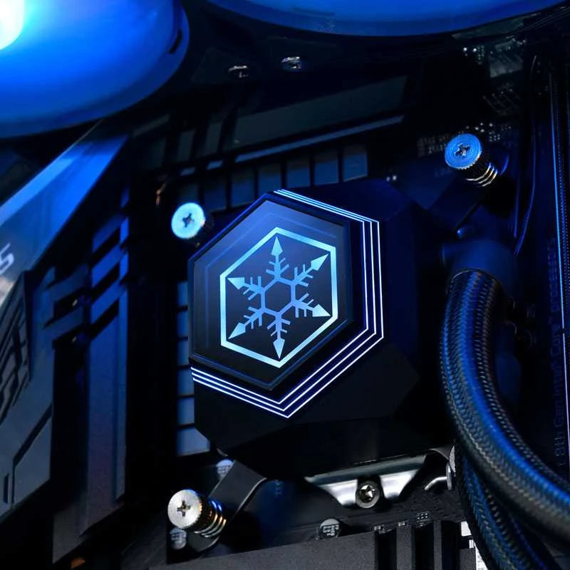 „SilverStone Permafrost PF240 ARGB V2“ vandens aušinimas (SST-PF240-ARGB-V2)
