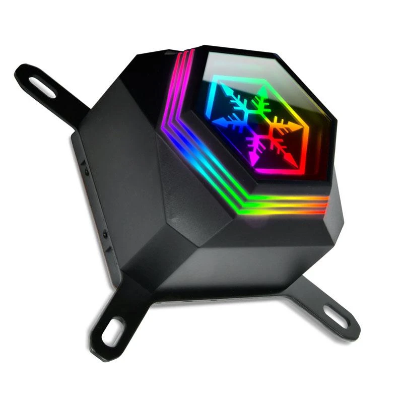 SilverStone aušinimo blokas su RGB apšvietimu