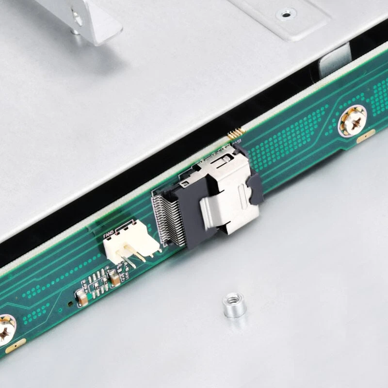 Serveris SilverStone RM21–304 Rackmount Serverio korpusas, 2U, Micro–ATX – juoda