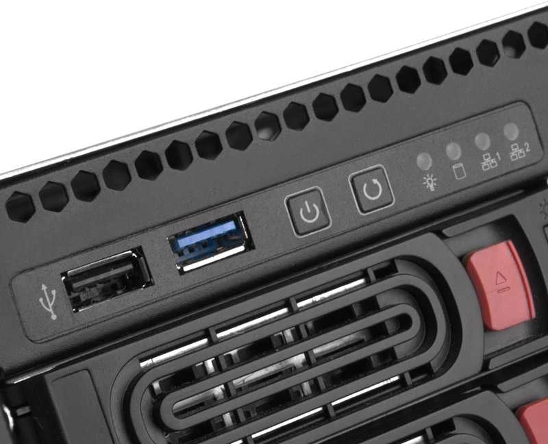 Serveris SilverStone RM22-308 Rackmount Server Gehäuse, 2U, E-ATX - juodas