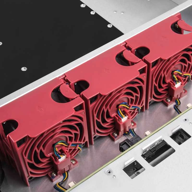 Serveris SilverStone RM22-308 Rackmount Server Gehäuse, 2U, E-ATX - juodas
