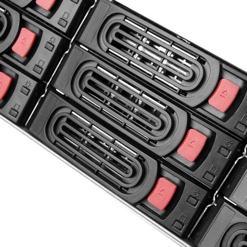 SilverStone RM22–312 Rackmount Serverio dėklas, 2U, E–ATX – juoda