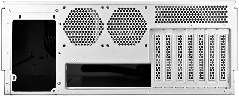 SilverStone SST-RM43-324-RS, stelažinis serverio korpusas - juodas/raudonas, 4U
