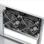 SilverStone RM45-360 Rackmount-kompiuterio korpusas, 4U-Formfaktor - pillows spalvos