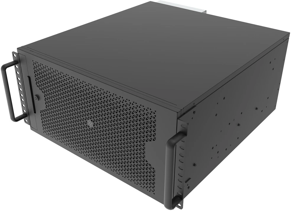SilverStone RM53-502, Rack-case - juodas