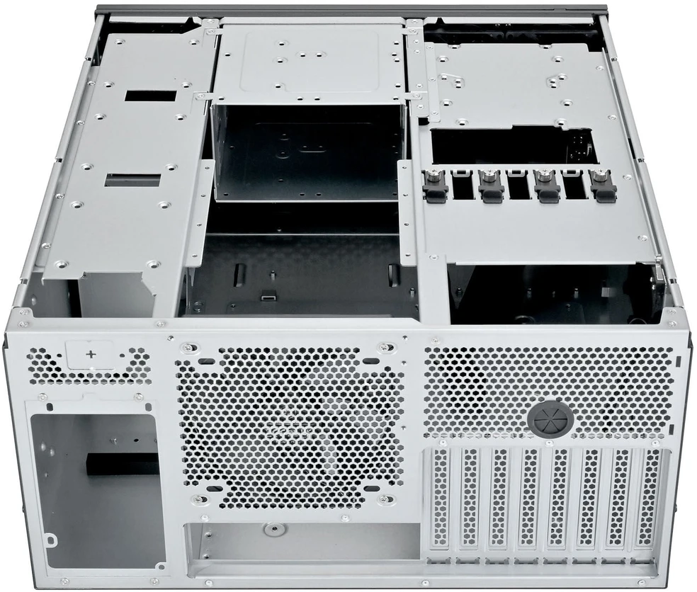SilverStone RM53-502, Rack-case - juodas
