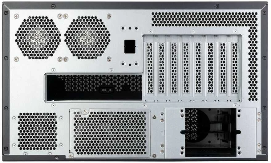 SilverStone SST-RM600, Rack-case - juodas, 6 Hheneinheiten
