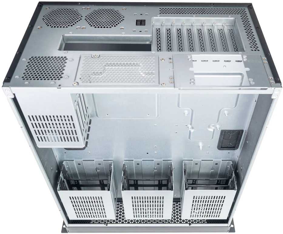 SilverStone SST-RM600, Rack-case - juodas, 6 Hheneinheiten