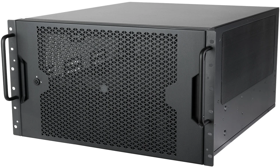 SilverStone SST-RM600, Rack-case - juodas, 6 Hheneinheiten