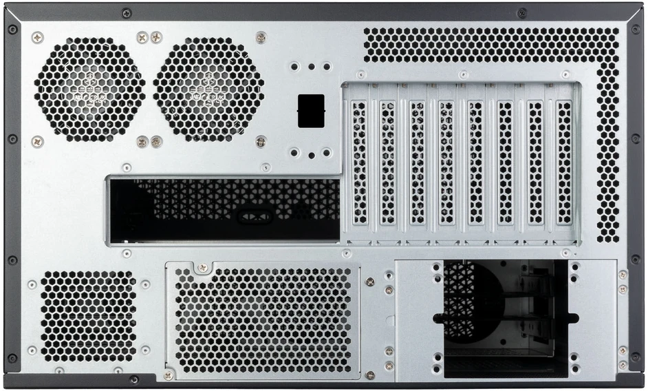 SilverStone SST-RM600, Rack-case - juodas, 6 Hheneinheiten