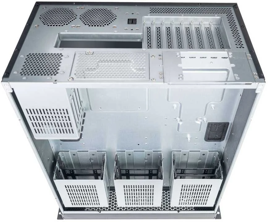 SilverStone SST-RM600, Rack-case - juodas, 6 Hheneinheiten