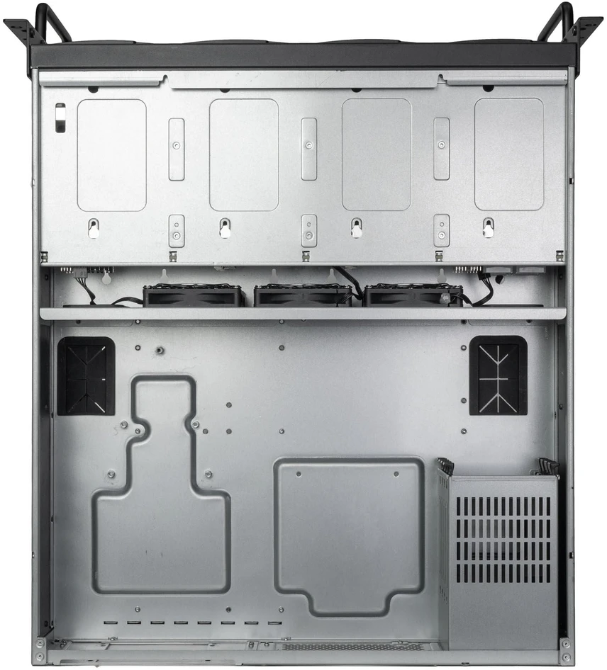 SilverStone SST-RM61-312, Rack-case - juodas, 6 Hheneinheiten