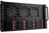 SilverStone SST-RM61-312, Rack-case - juodas, 6 Hheneinheiten