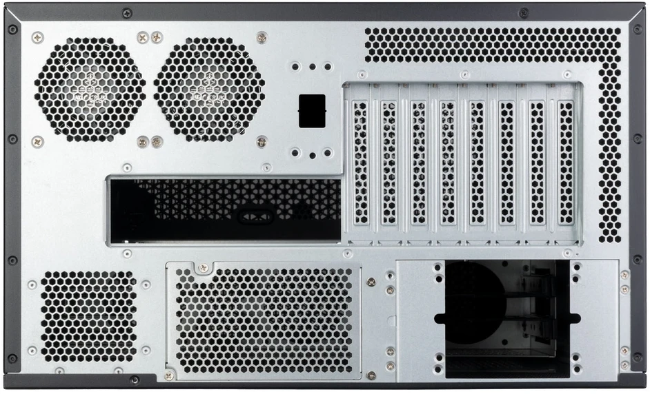 SilverStone SST-RM61-312, Rack-case - juodas, 6 Hheneinheiten