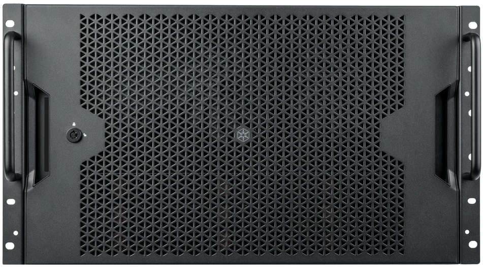SilverStone SST-RM61-312, Rack-case - juodas, 6 Hheneinheiten