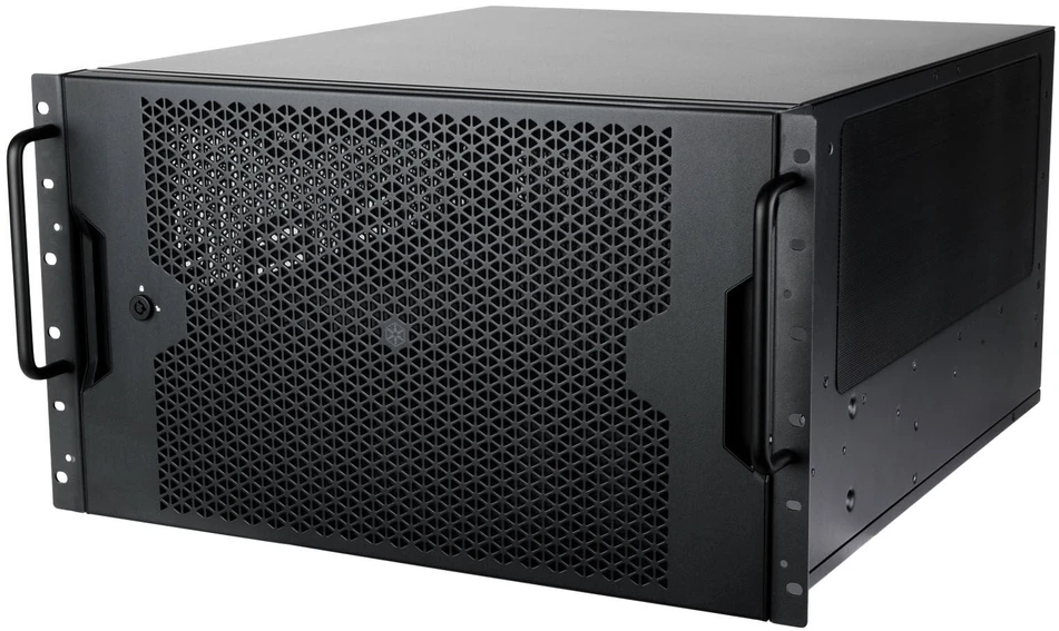 SilverStone SST-RM61-312, Rack-case - juodas, 6 Hheneinheiten