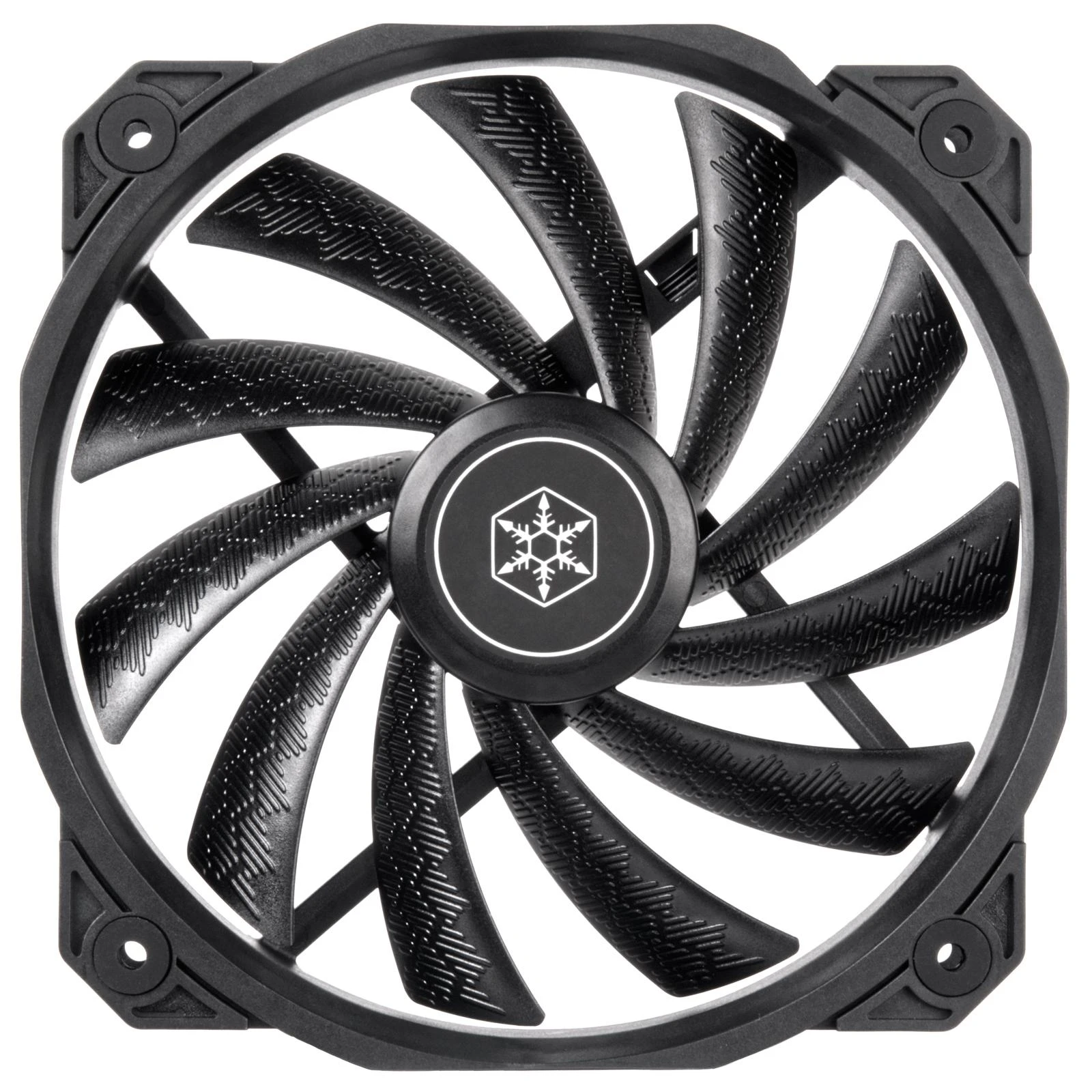 SilverStone Shark Force Fan, 160mm – juodas