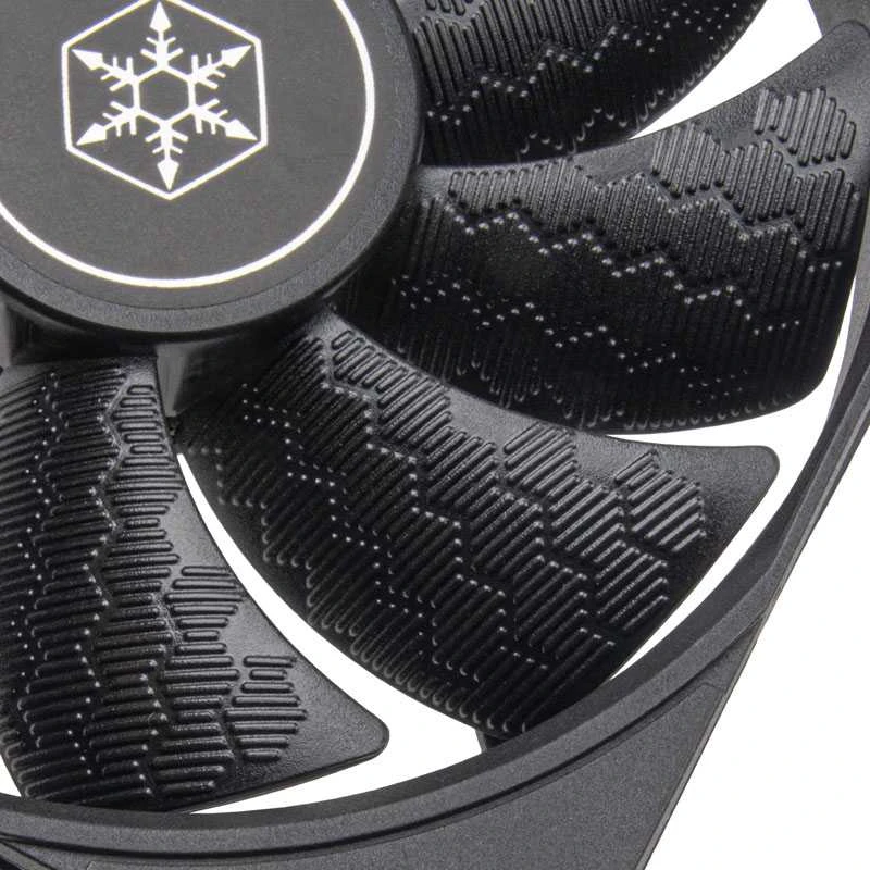 SilverStone Shark Force Fan, 120mm - juodas