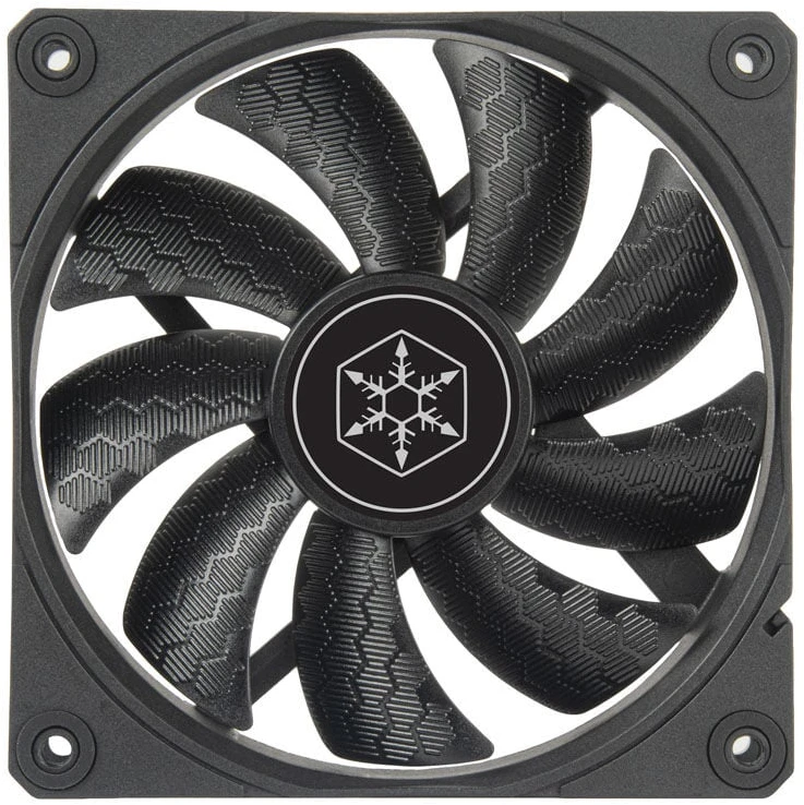 SilverStone Shark Force Fan, 120mm - juodas