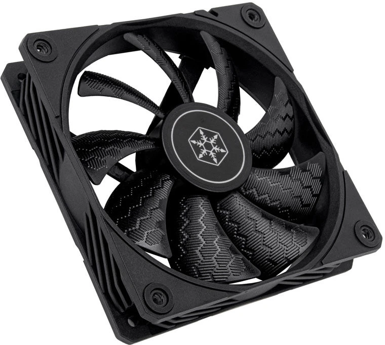SilverStone Shark Force Fan, 120mm - juodas