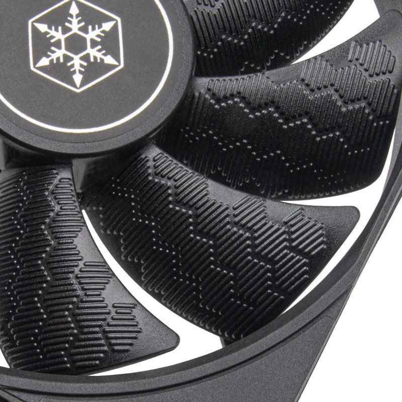 SilverStone Shark Force Fan, 120mm - juodas