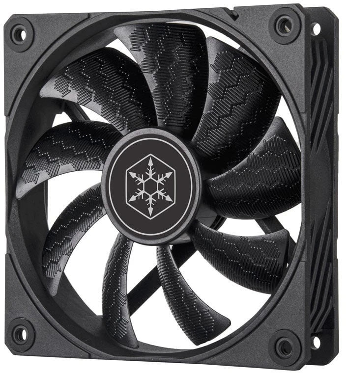 SilverStone Shark Force Fan, 120mm - juodas