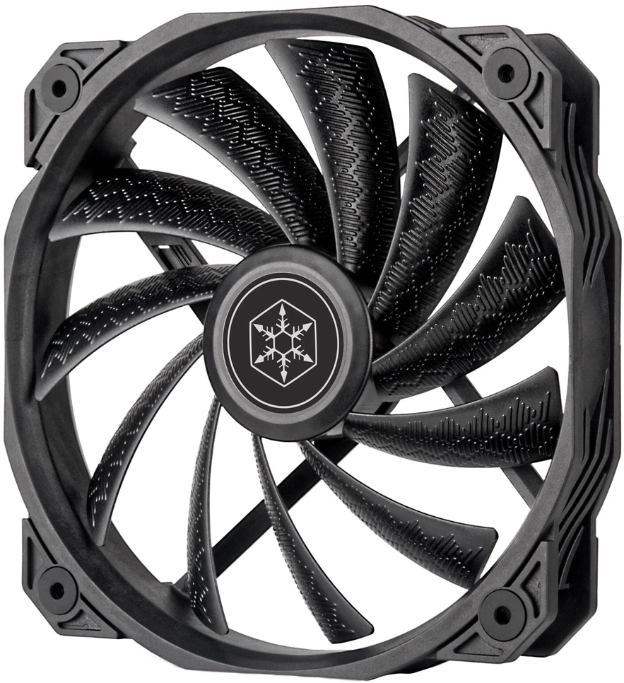 SilverStone Shark Force Fan, 160mm – juodas