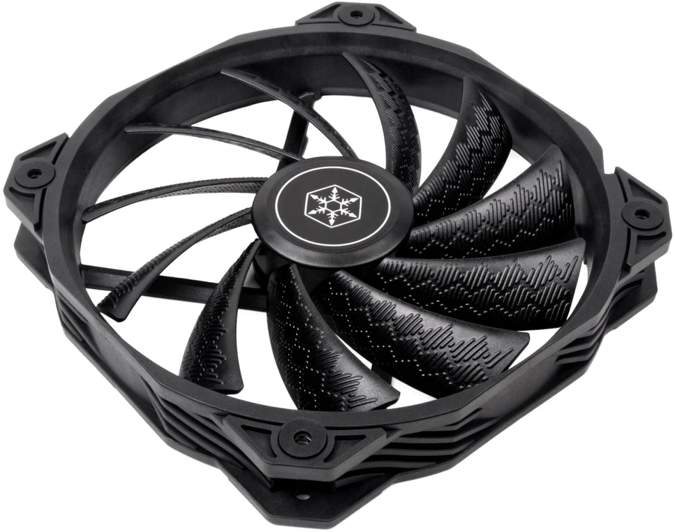 SilverStone Shark Force Fan, 160mm – juodas