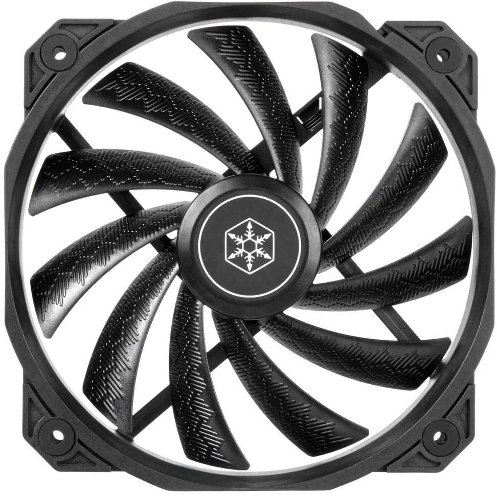 SilverStone Shark Force Fan, 160mm – juodas