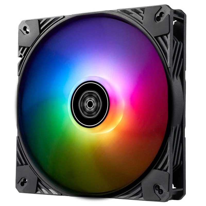 SilverStone Shark Force 140mm ARGB ventiliatorius su pašvietimu