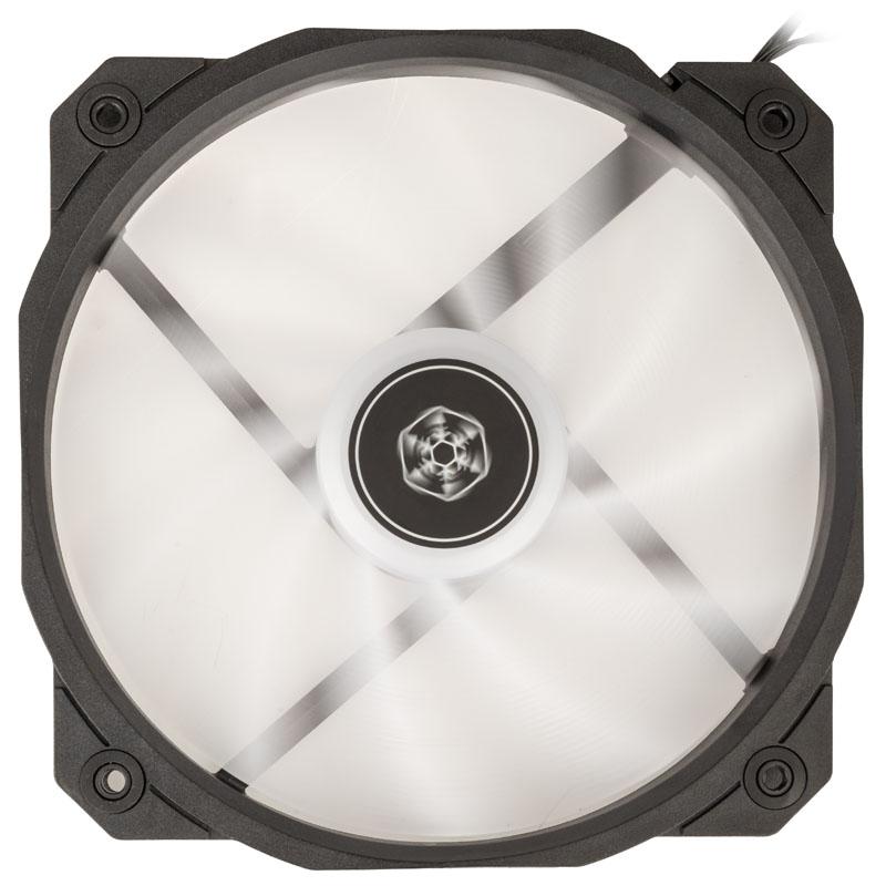 SilverStone Shark Force Fan, ARGB - 160 mm, juodas