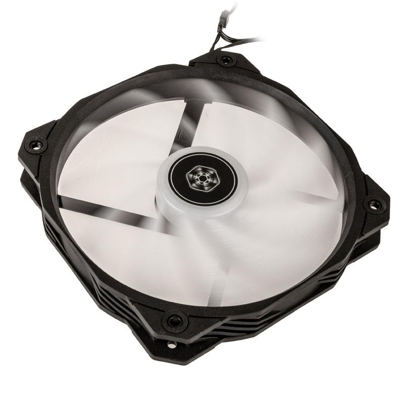 SilverStone Shark Force Fan, ARGB - 160 mm, juodas