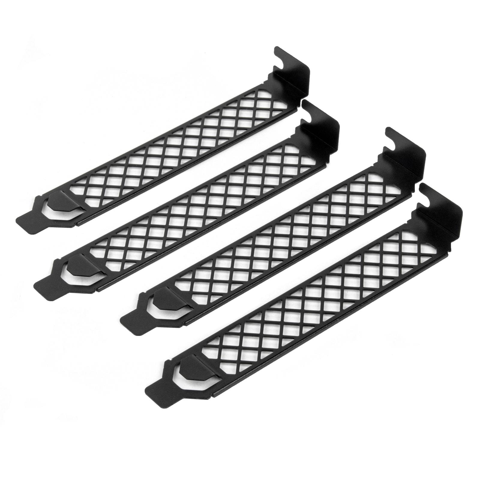 SilverStone SST-Aeroslots-2B – PCI slot covers, 4 pieces – juodas