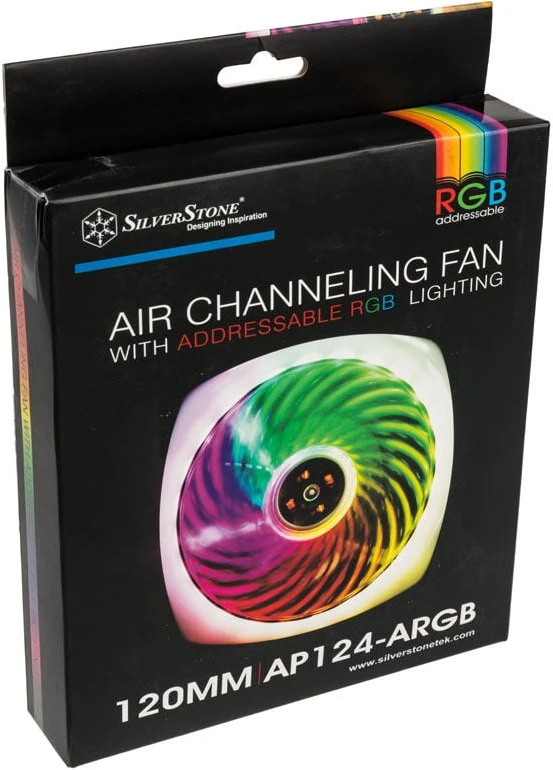 Silverstone Air Penetrator kompiuterio korpuso aušinimas