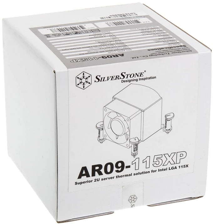 „SilverStone SST–AR09–115XP“ procesoriaus aušintuvas – 60 mm