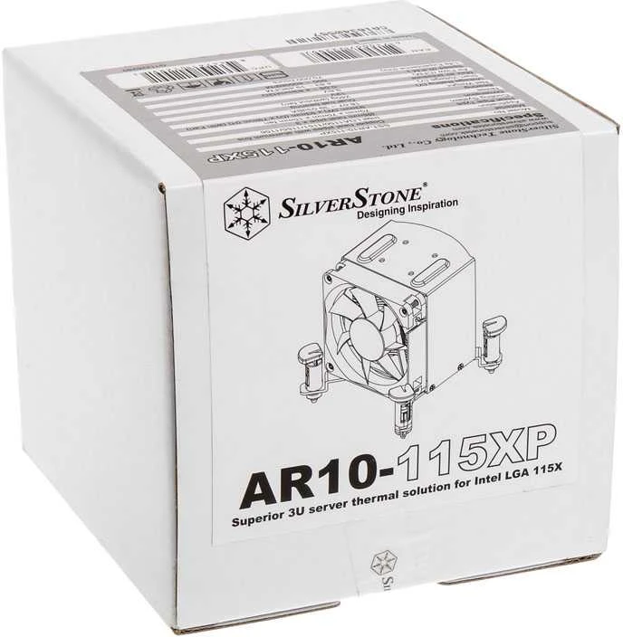 CPU aušintuvas Silverstone Argon SST-AR10-115XP 70mm PWM, Intel