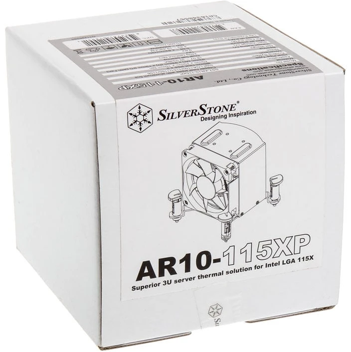 CPU aušintuvas Silverstone Argon SST-AR10-115XP 70mm PWM, Intel