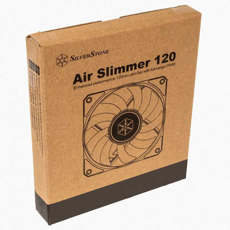 SilverStone SST-AS120B, korpuso ventiliatorius – 120mm