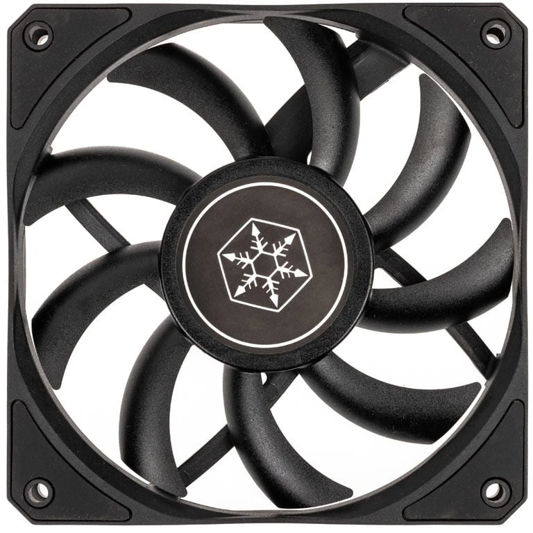 SilverStone SST-AS120B, korpuso ventiliatorius – 120mm