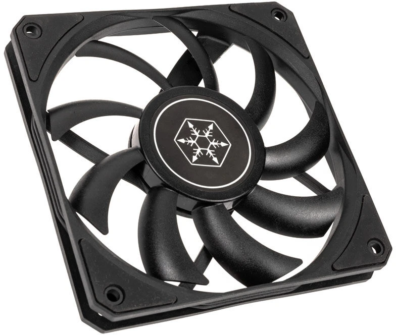 SilverStone SST-AS120B, korpuso ventiliatorius – 120mm