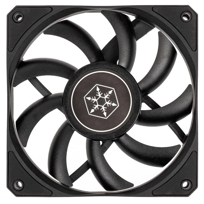 SilverStone SST-AS120B, korpuso ventiliatorius – 120mm