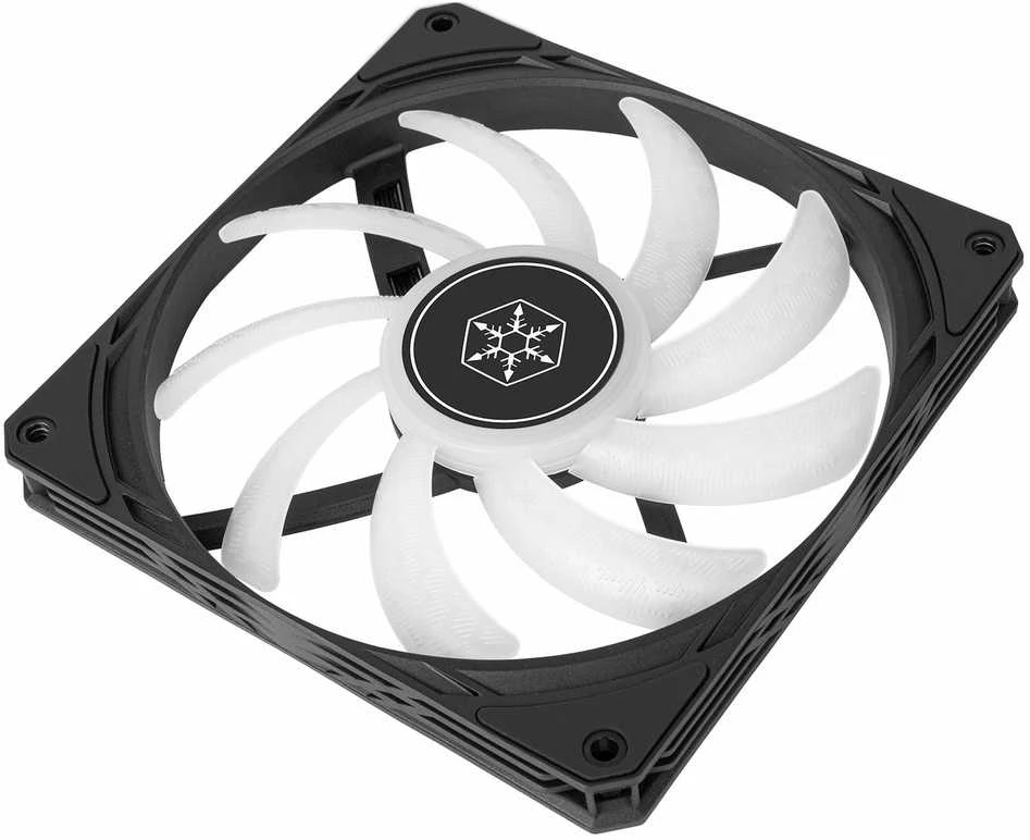 SilverStone SST-AS140B-ARGB Air Slimmer 140 PWM Fan – juodas