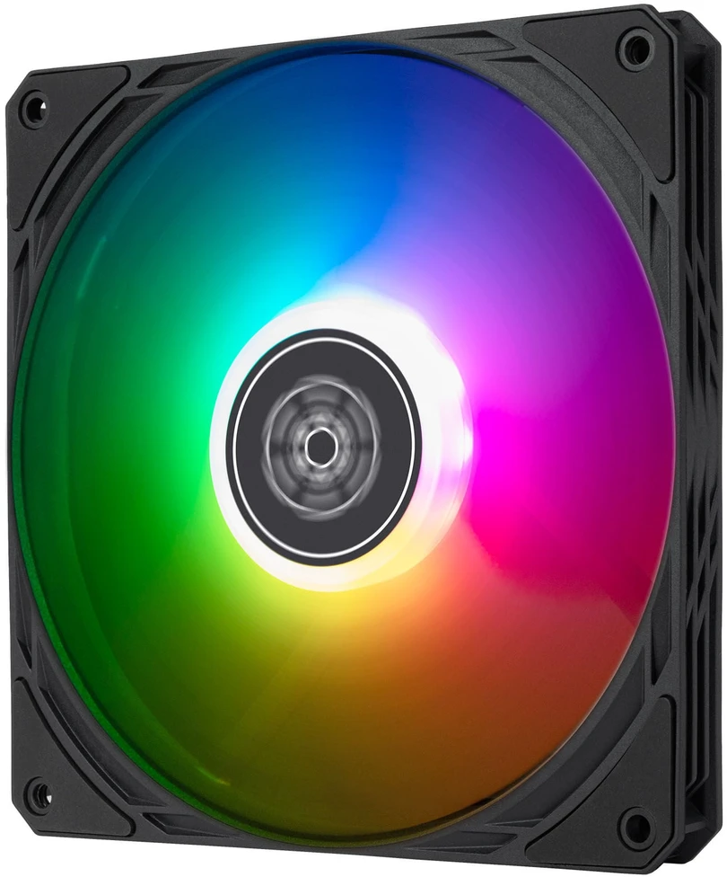 SilverStone SST-AS140B-ARGB Air Slimmer 140 PWM Fan – juodas